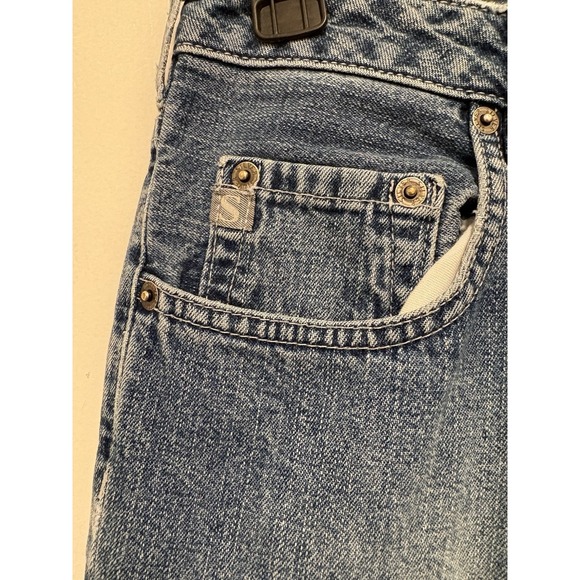 Silver Jeans Button Fly Vintage Flare Leg Bootcut Jeans Size 32 Canada - Picture 11 of 16